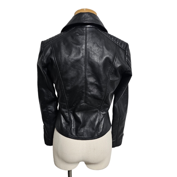 BARNEY'S ORIGINAL* Clara Real Leather Jacket - Picture 5 of 6